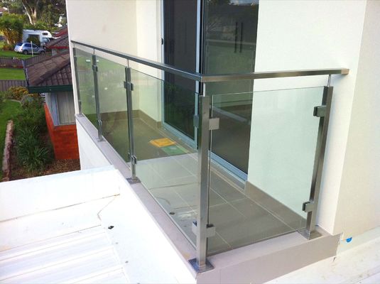Дурабле перил изготовленной на заказ балясины толщины стеклянный для загородки безопасности лестницы балкона