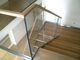 Алюминиевым перила балкона у закаленные каналом стеклянные для балюстрады палубы лестницы