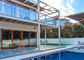 Закаленная экстерьером стеклянная польза террасы современного дизайна перил для бассейна